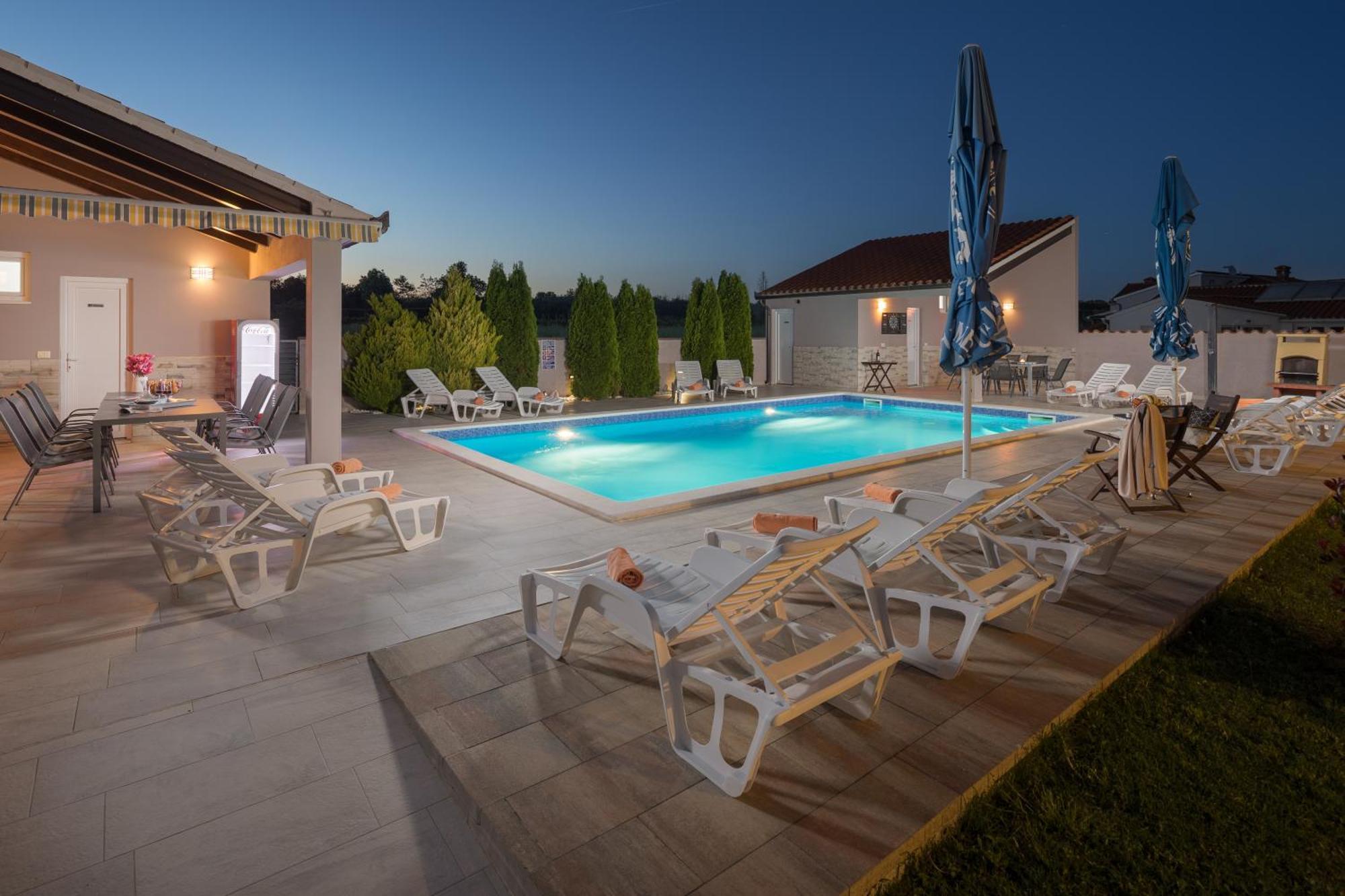 Villa Brcina Pula Bagian luar foto