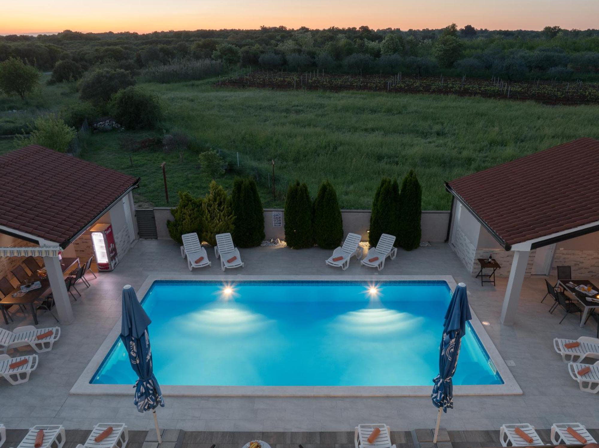 Villa Brcina Pula Bagian luar foto