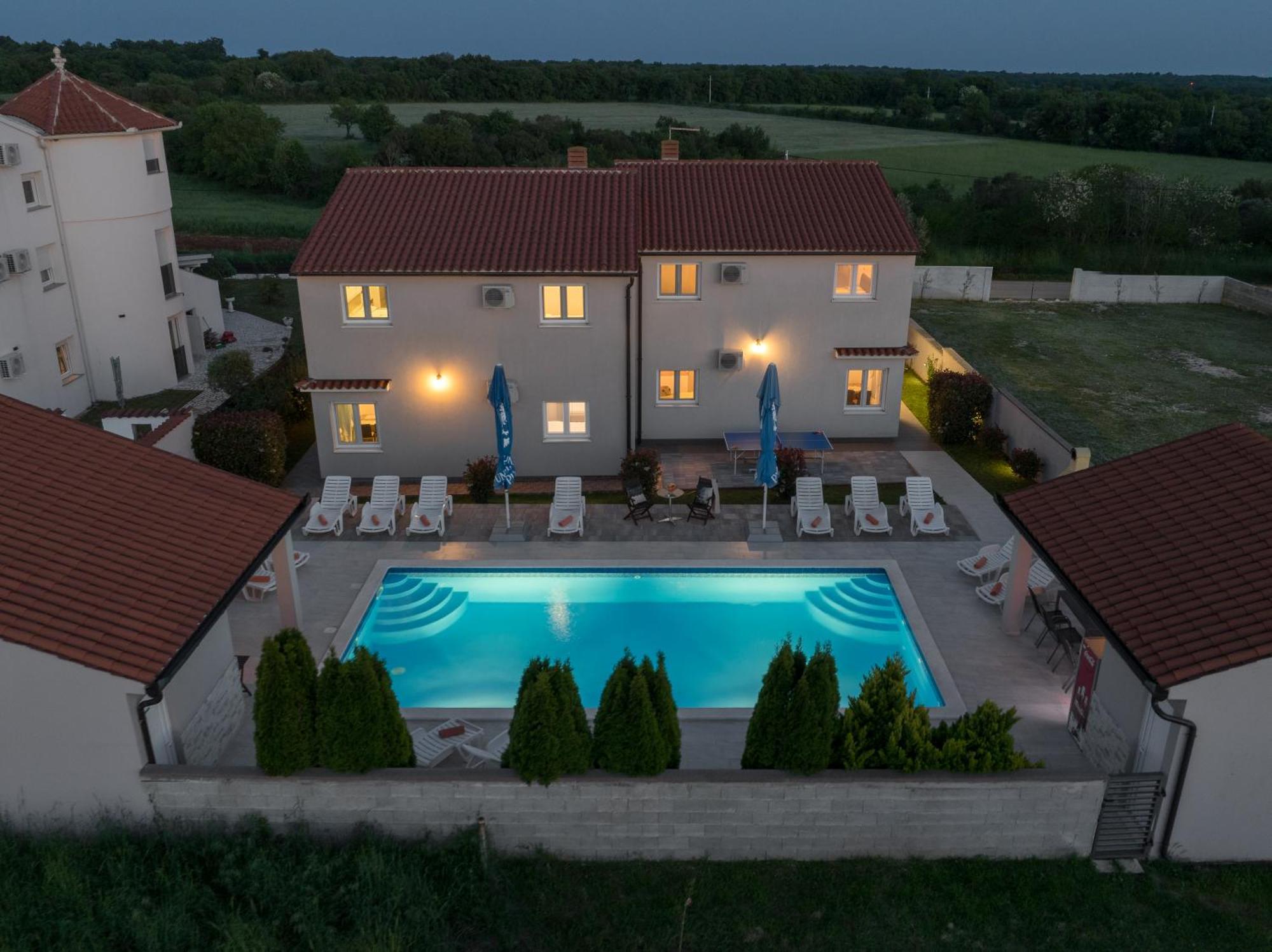 Villa Brcina Pula Bagian luar foto