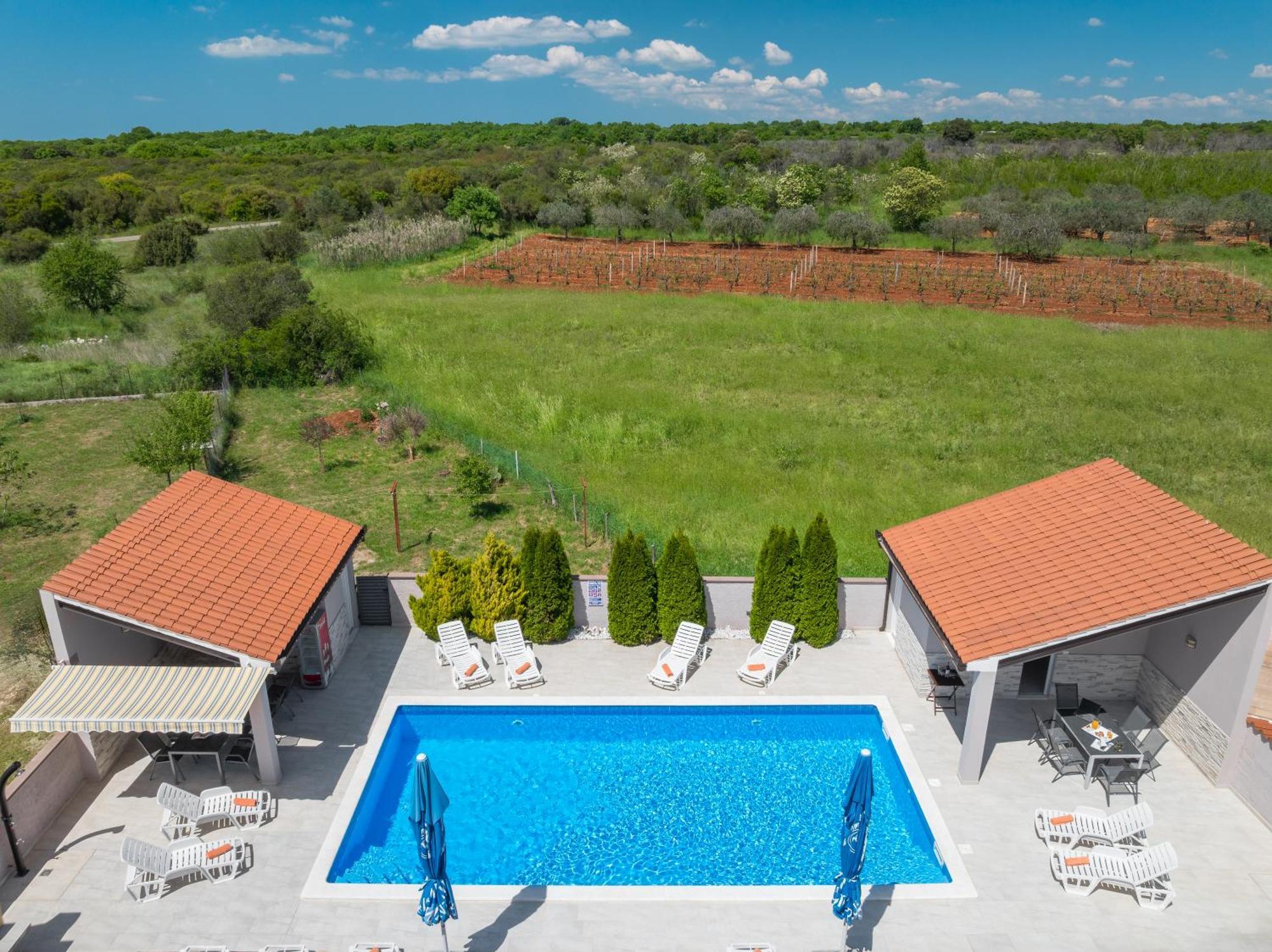 Villa Brcina Pula Bagian luar foto